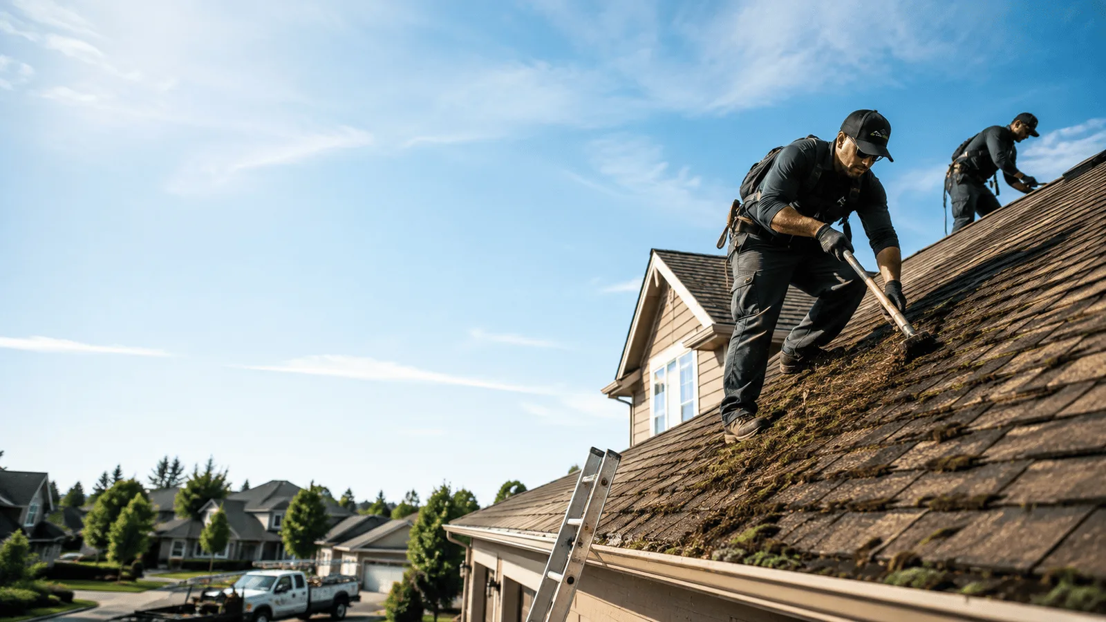 Roof Moss Removal in Kokomo, IN near me